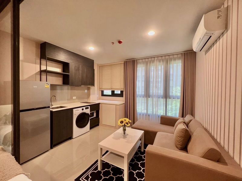 picture XT Huaikhwang (1Bed 1Bath) Full furnished 30 Sqm. Rent 18,000/month▫️Line: @sanhaproperty📲095-6922871 - 3/11