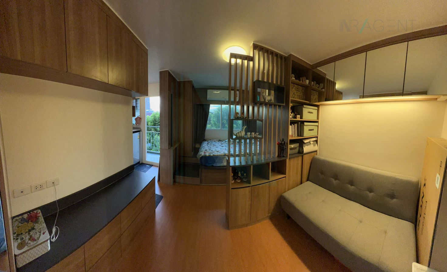 รูป 🚩 ให้เช่าคอนโด ลุมพินี มิกซ์ เทพารักษ์-ศรีนครินทร์ อาคาร B4 ชั้น 3 สตูดิโอ ขนาด 22.00 ตรม ใกล้ แจส เออเบิร์น ศรีนครินทร์ - รูปที่ 4/8