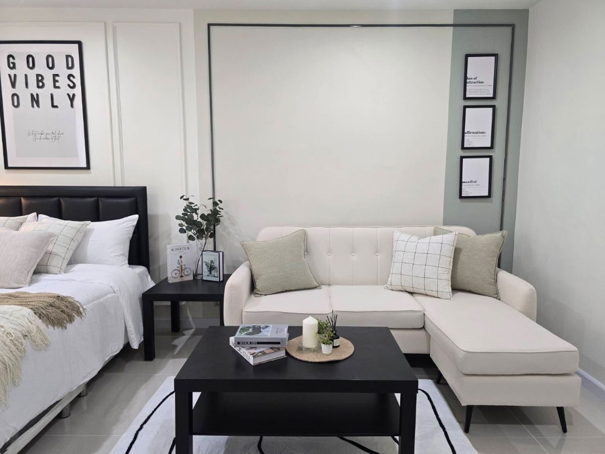 รูป ขายห้องแต่งสวย คอนโด Regent Home 15 แจ้งวัฒนะ เฟอร์จัดเต็ม ใกล้รถไฟฟ้า - รูปที่ 3/6