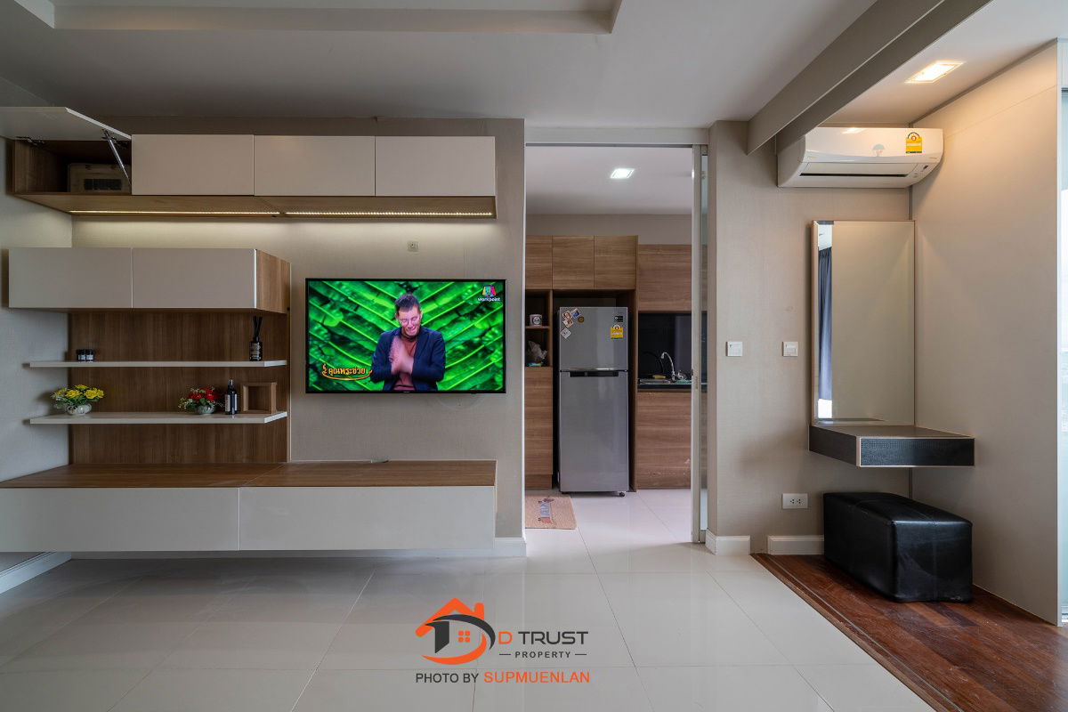 รูป ให้เช่า คอนโด เดอะ เมโทรโพลิส สำโรง 35ตร.ม. ตึก A ชั้น 23 มีเฟอร์ฯ พร้อมอยู่ - รูปที่ 6/7