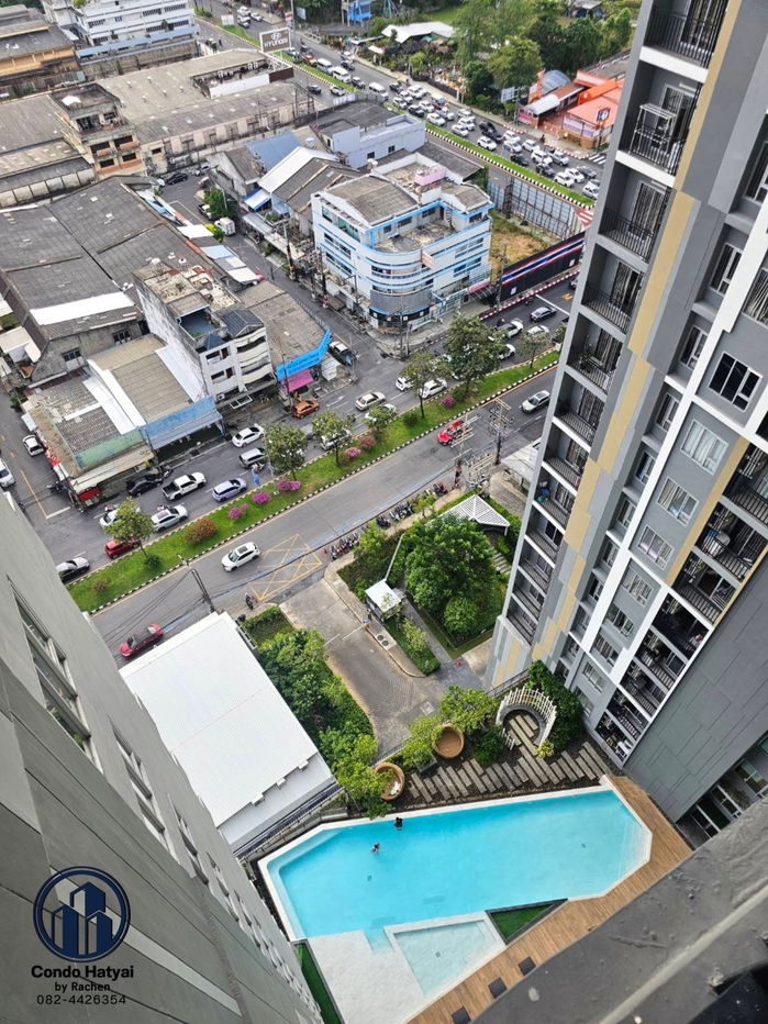 picture Condo Plus for rent, 30 meters, 1 bedroom, 1 bathroom, swimming pool view, 20th floor, room size 30 square meters, ready to move in. - 7/19