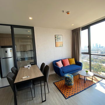 💥💥ให้เช่า Condo The Line Wongsawang ขนาด 49 ตร.ม.2BED ชั้น 22 ห้องมุม แต่งครบ สอบถาม LINE: @atfirm💥💥
