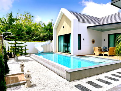 บ้านเดี่ยว ม.นานาชาติแสตมฟอร์ด หัวหิน : พูลวิลล่าหัวหิน บ้านสวย วิวภูเขา