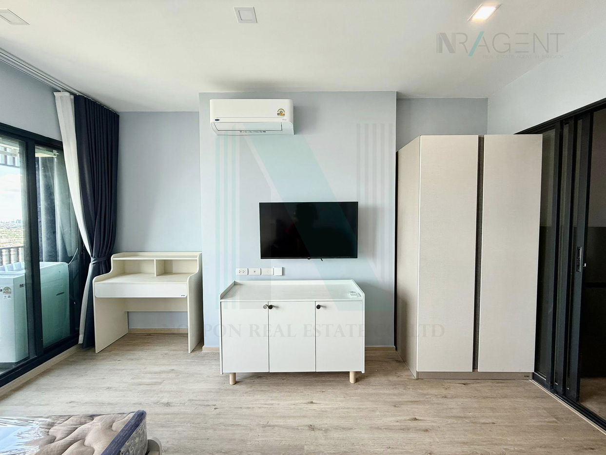 picture For Rent Condo THE RICH RAMA 9 - SRINAKARIN Building 1, Floor 24,Studio, Room size 27 sqm - 3/8