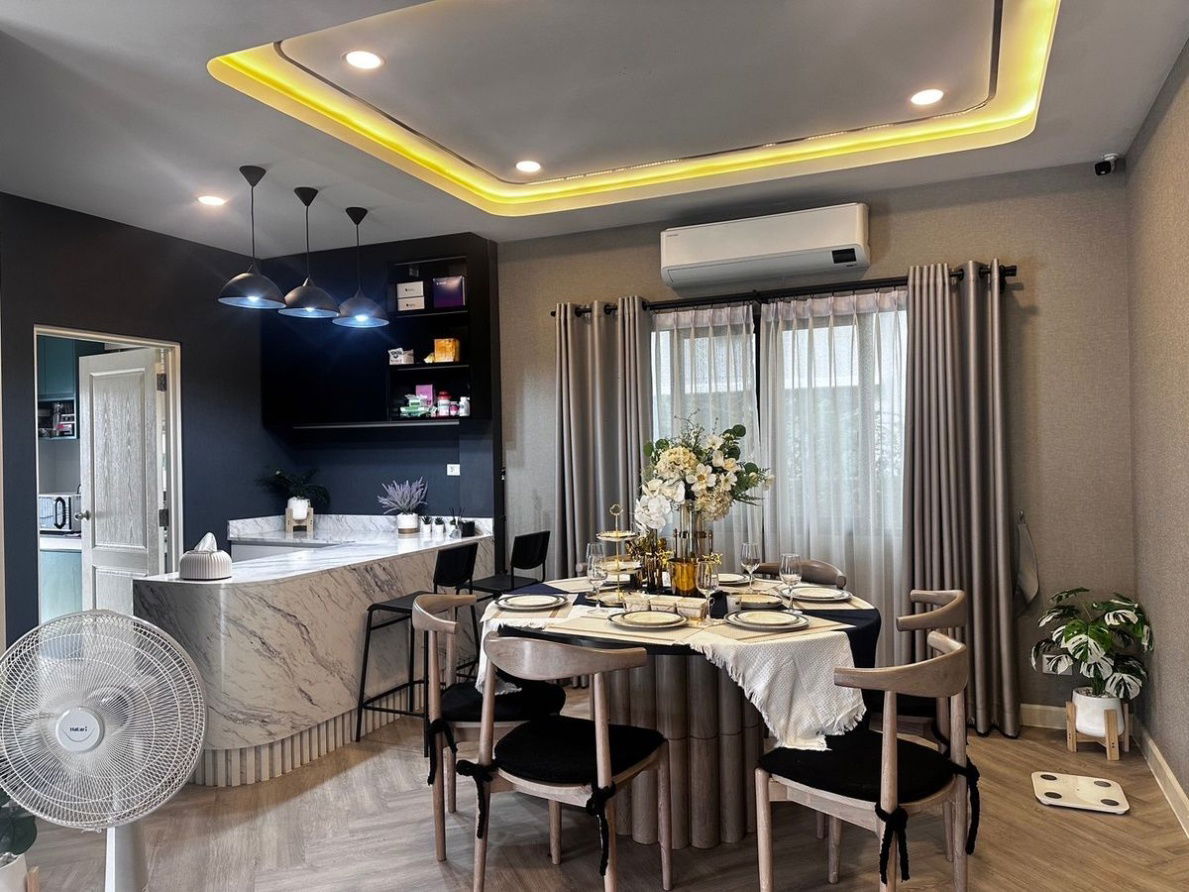picture WS2913 🏡 Single house for rent, Centro Rama 2 - Phutthabucha 🏡 Ready to move in, rent only 60,000 baht/month - 4/15