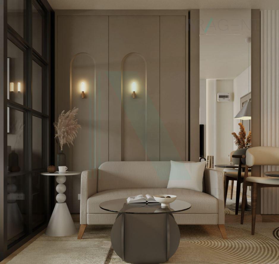 picture For Sell Condo DCONDO CHARAN - BANGKHUNNON Building 1, Floor 2,1 bed room, Room size 29 sqm - 5/8
