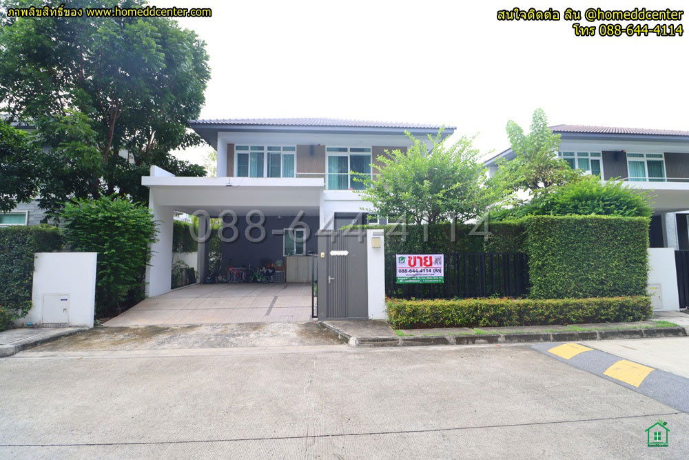 รูป บ้านเดี่ยว “มัณฑนา ศรีนครินทร์–ร่มเกล้า” | 4 นอน 4 น้ำ | ที่ดิน 63.4 ตร.ว. ใช้สอย ~185 ตร.ม. | ใกล้สุวรรณภูมิ - รูปที่ 2/23