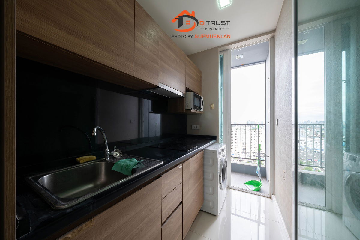 รูป ให้เช่า คอนโด เดอะ เมโทรโพลิส สำโรง 35ตร.ม. ตึก A ชั้น 23 มีเฟอร์ฯ พร้อมอยู่ - รูปที่ 4/7