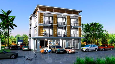 Shophouses for sale Bangkok : commercial builiding next to BTS MRT Bangwa