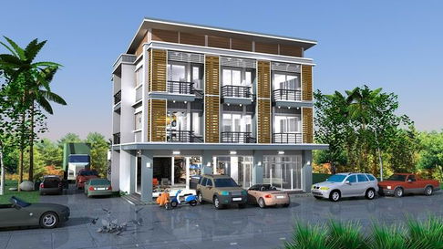 commercial builiding next to BTS MRT Bangwa