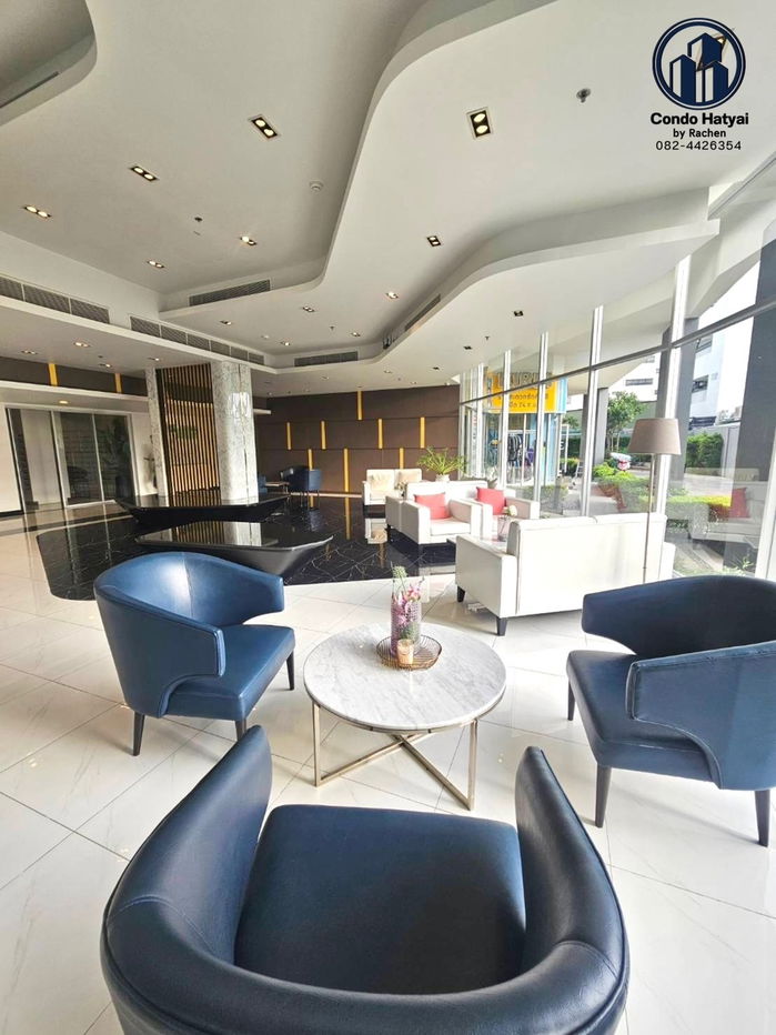 picture Condo Plus for rent, 30 meters, 1 bedroom, 1 bathroom, swimming pool view, 20th floor, room size 30 square meters, ready to move in. - 10/19