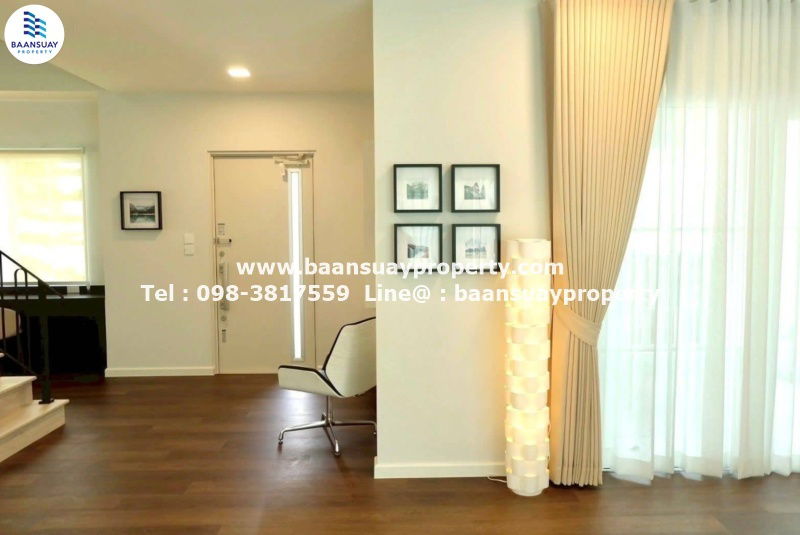 รูป ให้เช่า บ้านเดี่ยว 2 ชั้น ชัยพฤกษ์ บางนา กม.15 พร้อมเข้าอยู่ - รูปที่ 6/6