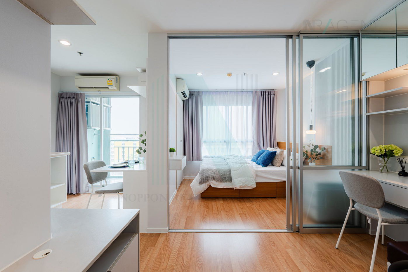 picture For Sell Condo LUMPINI VILLE RAMKHAMHAENG 60/2 Building B, Floor 9,1 bed room, Room size 26 sqm - 2/8