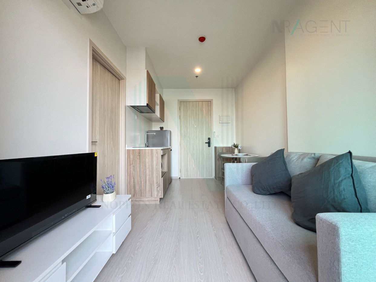 picture 📌 For Rent Condo NUE NOBLE FAI CHAI-WANG LANG Building 1, Floor 5,1 bed room, Room size 30 sqm - 7/8