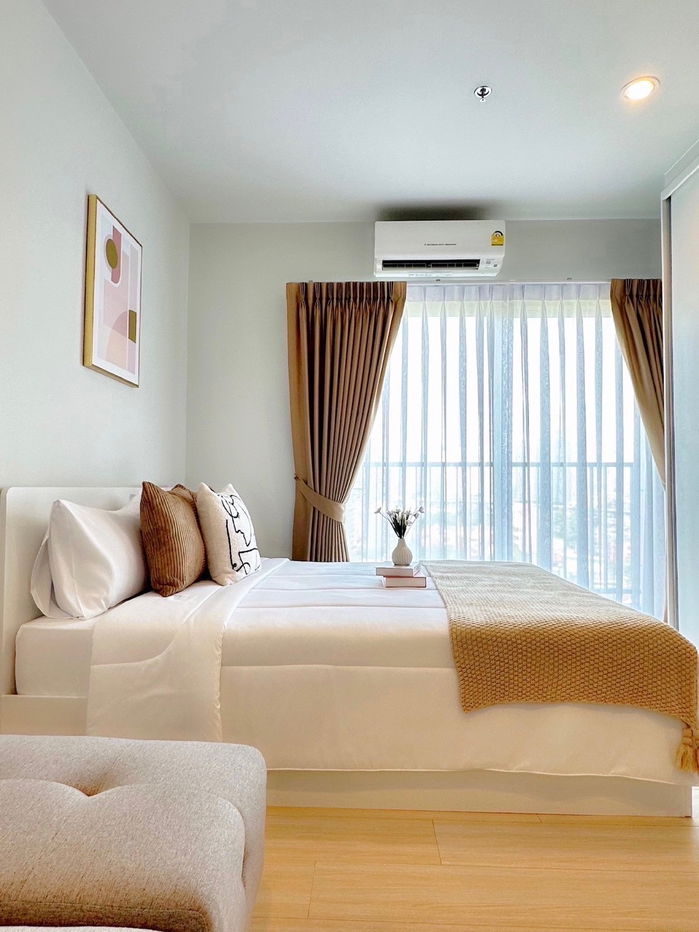 รูป Metro Sky Sathorn - Wutthakat | ราคา 12,000 บาท | ห้องสวย ห้องใหม่ เฟอร์นิเจอร์ครบ พร้อมเข้าอยู่ - รูปที่ 2/10