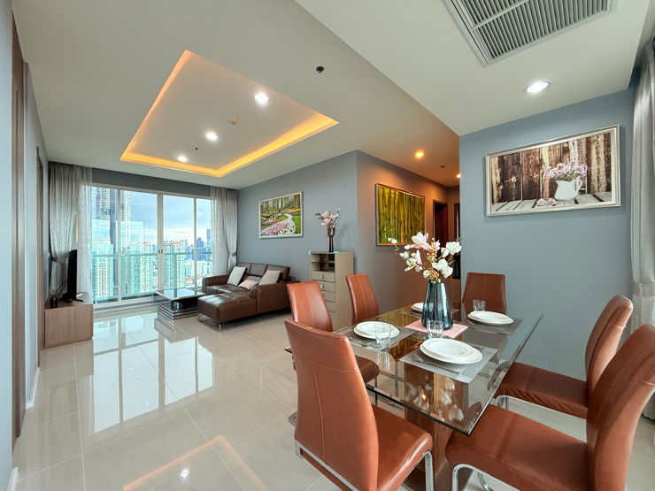 รูป ให้เช่า 3 ห้องนอน Menam Residences ใกล้ นานาชาติโชรส์เบอรี - รูปที่ 2/27