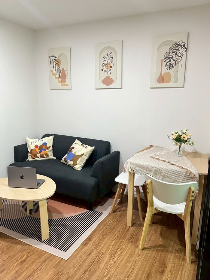 รูป 🏠Alive Sukhumvit 76 28ตร.ม. 1bed เฟอร์ฯ+เครื่องใช้ไฟฟ้าครบ - รูปที่ 4/10