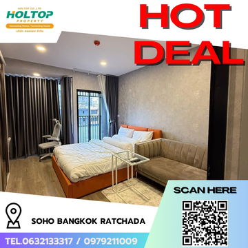 #R6064 🎉 010968 Condo for rent  SOHO Bangkok Ratchada