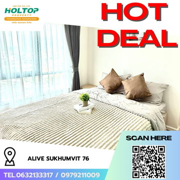 #R6058  🎉 010968 Condo for rent   ALIVE SUKHUMVIT 76