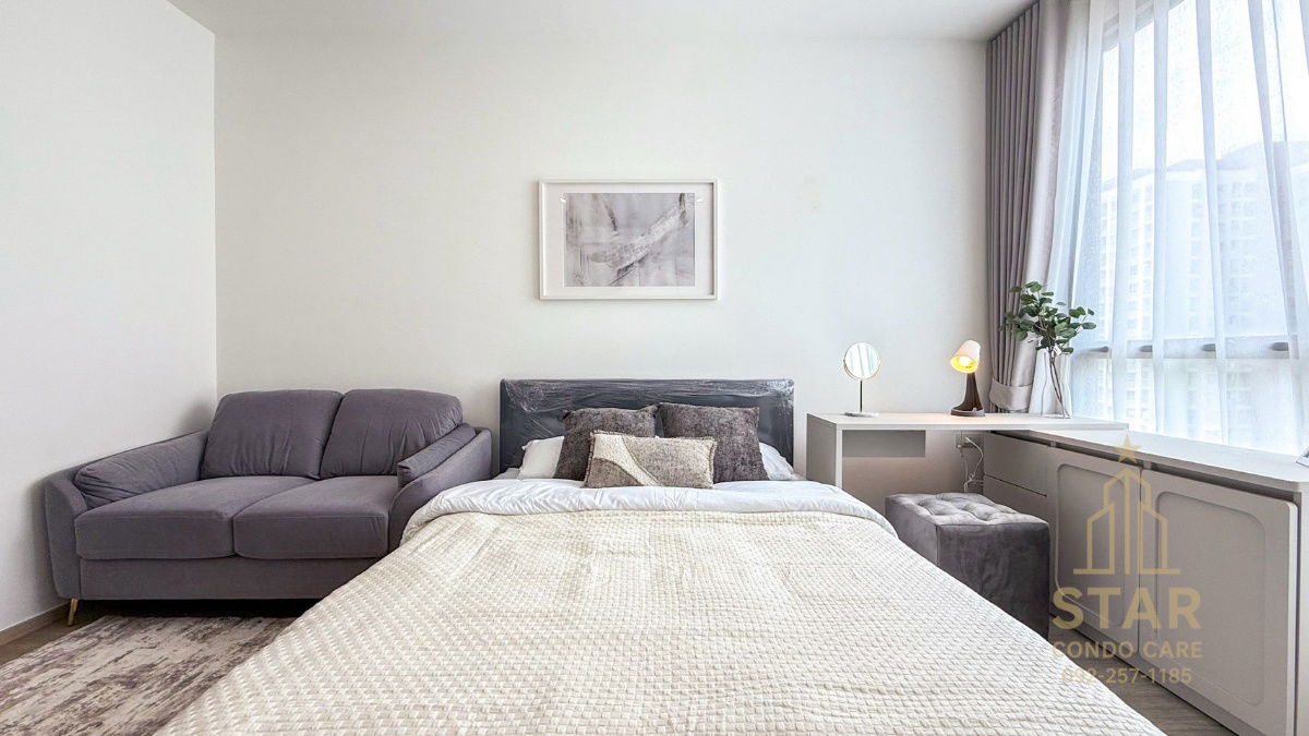 picture ✨ Renting condominiums for The Rich Rama 9 – Srinakarin ✨ Adjacent to Airport Link Huamark. Travel is convenient. - 1/15