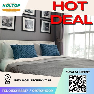 #Z2213💥310868🔥Condo for rent: Ideo Mobi Sukhumvit 81