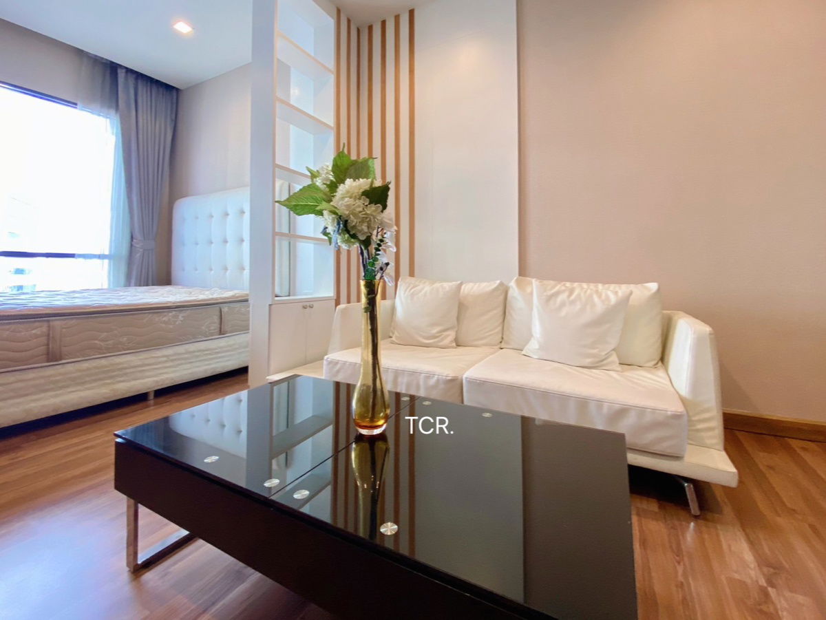 picture Ready to move in : 𝐈𝐕𝐘 𝐀𝐦𝐩𝐢𝐨 (Ratchada) Studio Type Size 34 Sq.m.  - 1/21