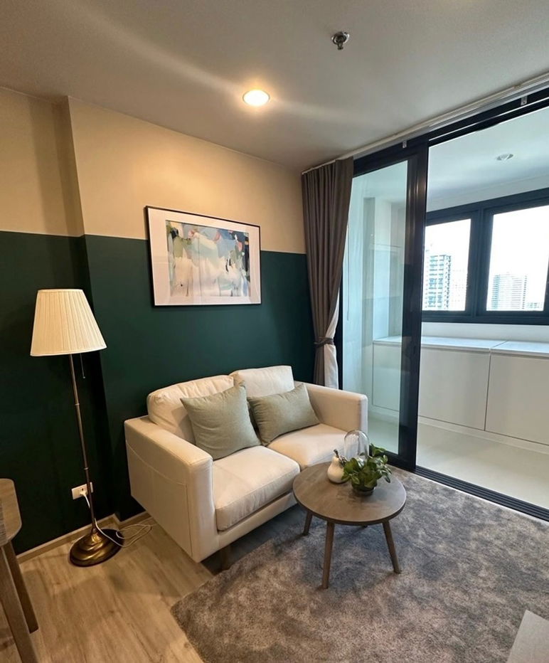 picture Rent XT Huai Khwang, beautiful, good location, ready to be near BTS Huai Khwang. Interested in Atline.@841qqlnr - 4/10