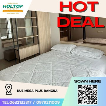 #Z2208💥310868🔥 Condo for rent: Nue Mega Plus Bangna
