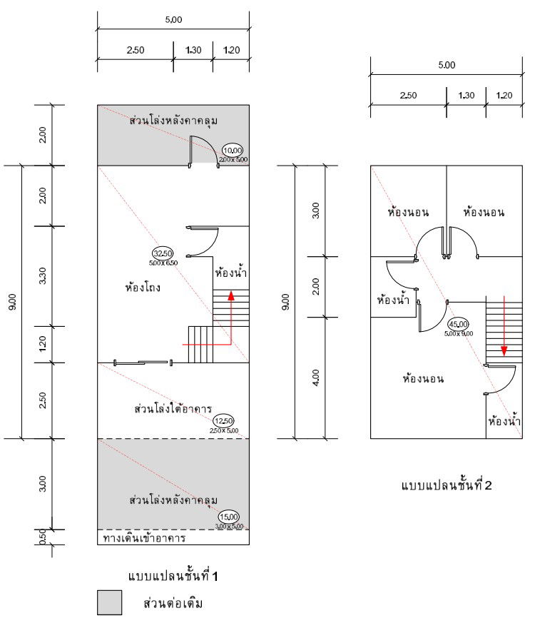 picture ทาวน์เฮ้าส์ 72.8 square meter Bangkok Sai Mai Khlong Tanon for 1620000 THB - 5/7