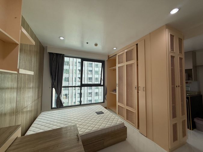 ให้เช่า Ideo Q จุฬา Studio 24 ตรม ห้องสวย แต่งครบ