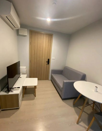 รูป ห้องใหญ่ คอนโด นิว คอนเน็กซ์ ดอนเมือง แบบ 1 ห้องนอน 25 ตรม. ตึก E ชั้น 2 มีเครื่องซักผ้า เพียง 9,000 บาท - รูปที่ 3/7