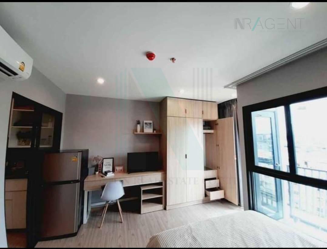 picture 📌 For Rent Condo THE TREE HUA MAK INTERCHANGE Building C, Floor 6,Studio, Room size 23.00 sqm - 2/8