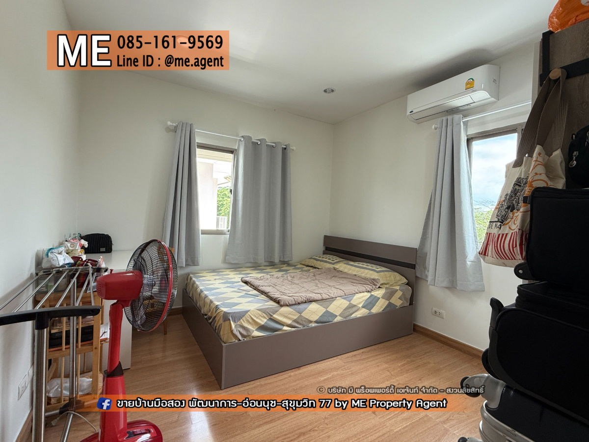 picture For Rent Single house The Plant Estique Pattanakarn38 Garden view Fully furnished with all appliances Ready to move in Call 064-9549619 (RBE21-51) - 15/30