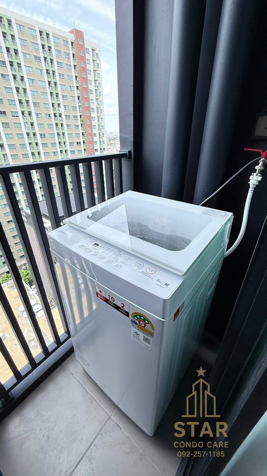 picture ✨ Renting condominiums for The Rich Rama 9 – Srinakarin ✨ Adjacent to Airport Link Huamark. Travel is convenient. - 15/15