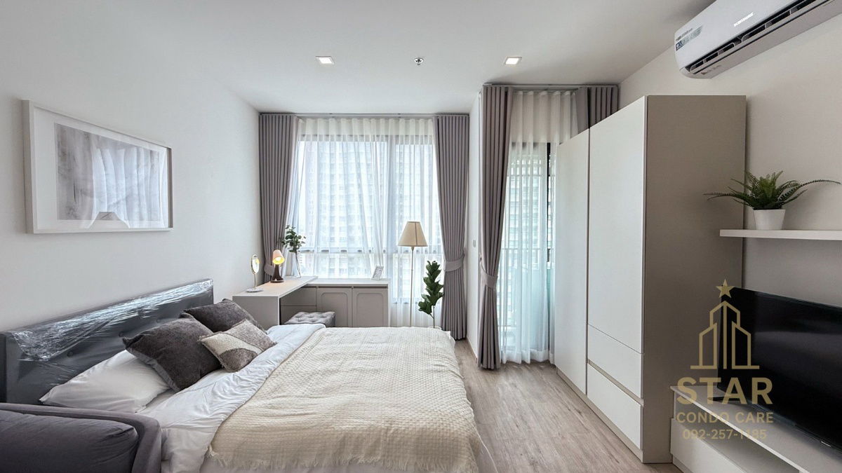 picture ✨ Renting condominiums for The Rich Rama 9 – Srinakarin ✨ Adjacent to Airport Link Huamark. Travel is convenient. - 4/15