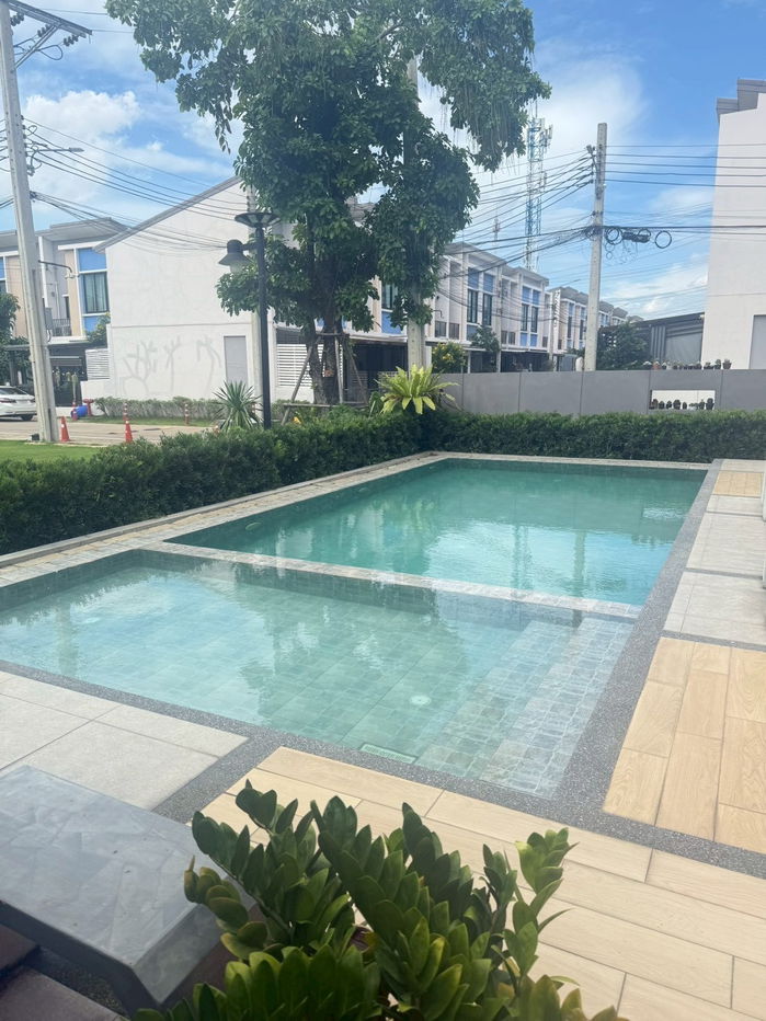 รูป 🏡ให้เช่าทาวน์โฮม 2 ชั้น หลังมุม โครงการ เรซิโอ-โฮม ซอยกาญจนาภิเษก 5/3 รามอินทรา มึ 3 ห้องนอน 2 ห้องน้ำ - รูปที่ 2/20