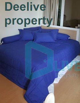 DL003850 Condo for rent, Life @ Ratchada - Huay Kwang near MRT ห้วยขวาง, ready to move in, call urgently 0656133286 LineID @534wlwof