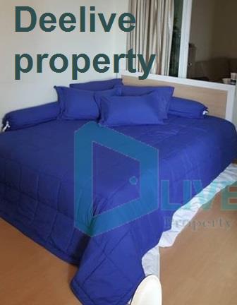 picture DL003850 Condo for rent, Life @ Ratchada - Huay Kwang near MRT ห้วยขวาง, ready to move in, call urgently 0656133286 LineID @534wlwof - 1/8