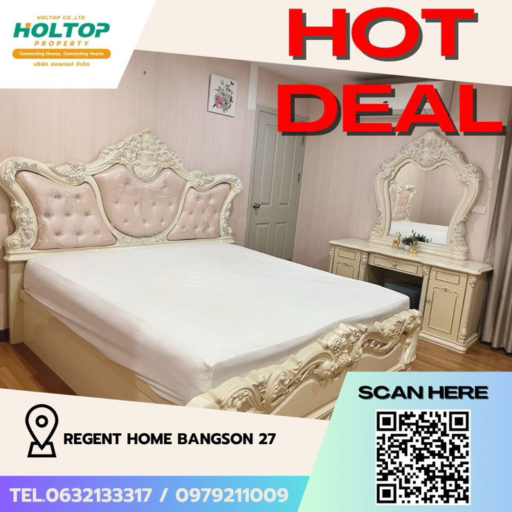 รูป #Z2192💥310868🔥ให้เช่าคอนโด Regent Home Bangson 27 - รูปที่ 1/8