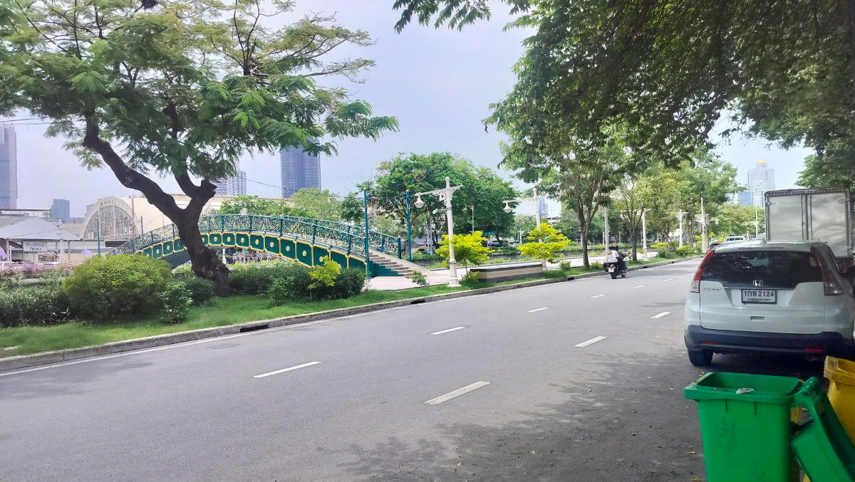 รูป ขายที่ดินสวย ใกล้สถานีรถไฟหัวลำโพง  ขนาด 1-3-3.1 ไร่ (703.1 ตรว.) - รูปที่ 6/8