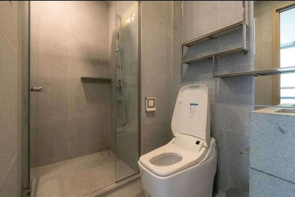 picture 🔥 For Rent !! high floor 26++ 🔥 Code C20230105384..........The Line Ratchathewi, 1 bedroom, 1 bathroom, furnished, ready to move in 📣📣 - 14/15