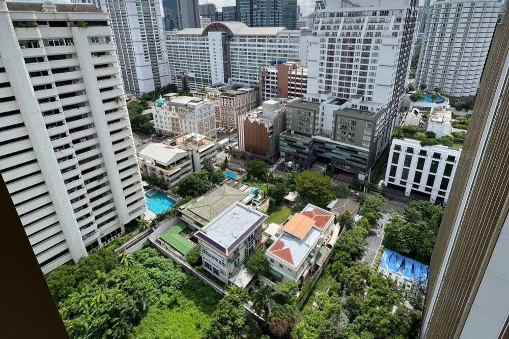 picture 🔥 For Rent !! high floor 18++, Free Wifi, city view !!🔥 Code C20250800086........Noble BE19, 1 bedroom, 1 bathroom, furnished, ready to move in 📣📣 - 9/9