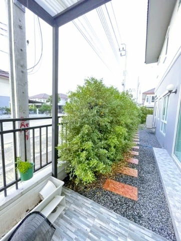 picture Mitmitri Road Lotus NongChok 1.2 km.MRT Suwinthawong. For rent house 2-storey vcorner unit 45 sqwa. - 6/8