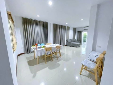 MRT Suwinthawong. For rent house 2-storey corner Mitmitri Road Lotus NongChok 1.2 km. unit 49sqwa. 1