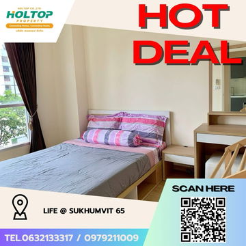 #Z2184💥300868🔥 Condo for rent: Life @ Sukhumvit 65