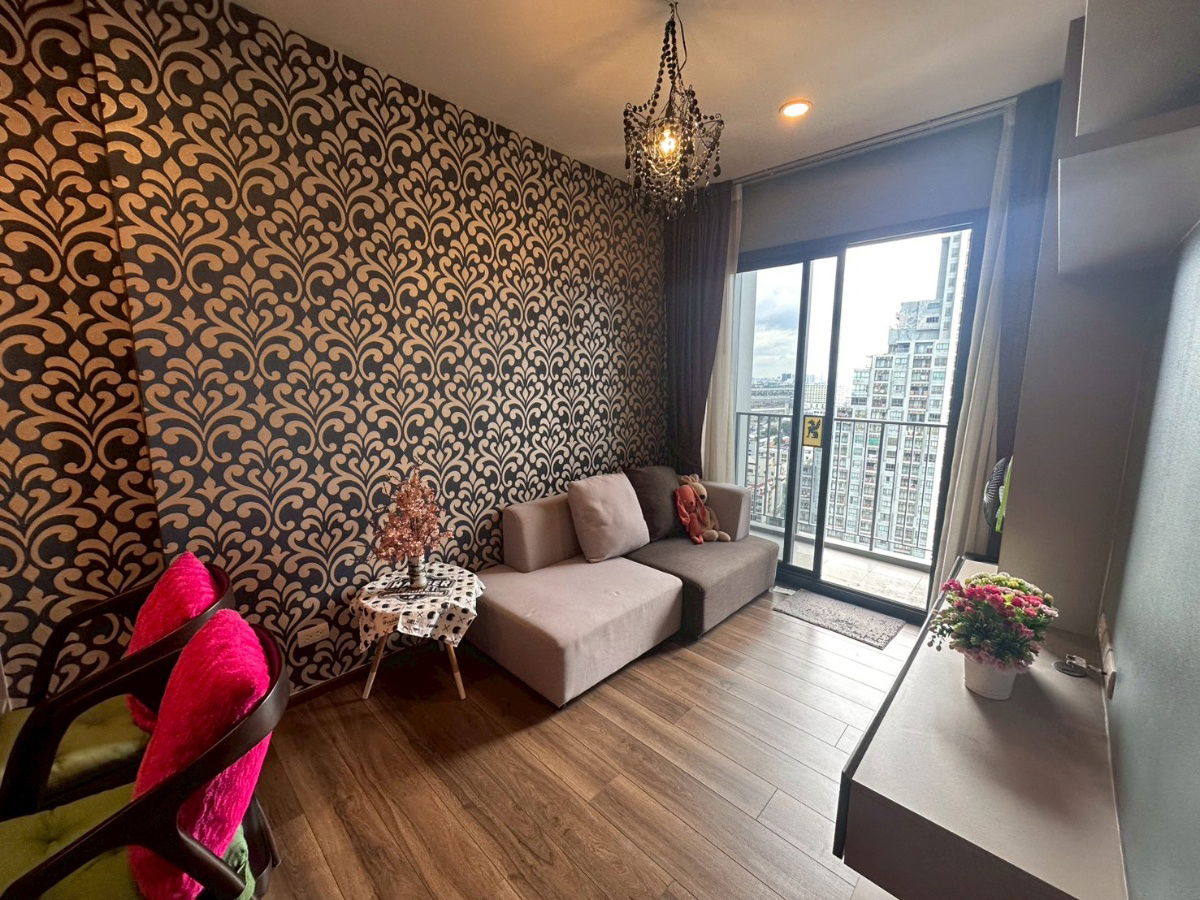 picture For rent Onyx Phaholyothin 🏙 Near BTS Sapankwai ✨Full-Furnished 1 bedroom 40 sqm. Rentalk 22,000 Baht▫️Line: @sanhaproperty📲093-6155959 - 2/13
