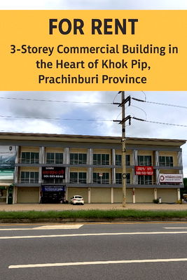 Shophouses for rent Suwinthawong Road : For Rent : Warehouse & Distribution Center in Ban Sang, Prachinburi