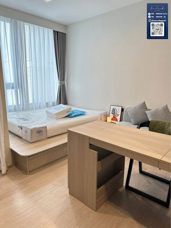 picture 💙For rent Reference Sathorn-Wongwianyai, beautiful room, ready to move in, BTS Wongwian Yai💙 Call 092-8366444 Dao // Line id: @enrichagent - 4/7