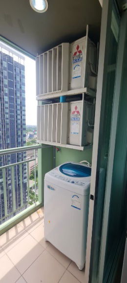 รูป ให้เช่าห้องแต่งพร้อม เฟอร์ครบ  การเดินทางสะดวก ใกล้ ARL และ MRT สถานีหัวหมาก - รูปที่ 5/8