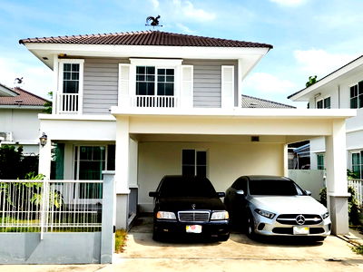 ขายบ้านเดี่ยว : ขายบ้านเดี่ยวขนาดใหญ่ 3ห้องนอน 3ห้องน้ำ ม.วิลลาจิโอ ปิ่นเกล้า-ศาลายา บ้านสภาพดีมาก โครงการคุณภาพจาก L&H  ขายเพียง 4.95 ล้าน 